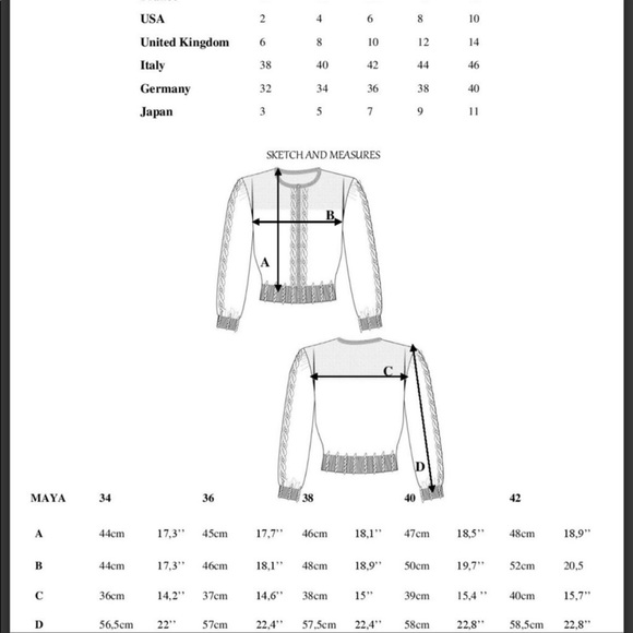 🌸🍊🧡ROUJE MAYA CARDIGAN • SIZE 34 - Picture 7 of 9